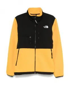 Золотой флисовый свитер на молнии The North Face, желтый