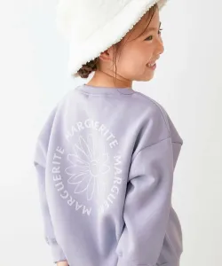 Детская толстовка Devil Lab с принтом в виде квадратов и флисовой подкладкой, коллекция осень-зима 2025 Devirock, цвет 015-Flower-G Blue