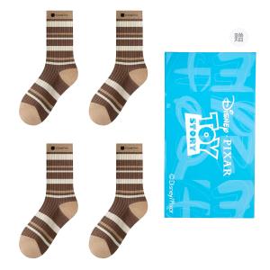 Набор из 4 пар унисекс носков Crew Disney, белый