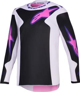 Мотокроссовая майка Alpinestars fluid grid, Black/Light Grey