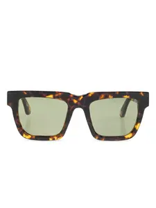 Солнцезащитные очки в квадратной оправе GOLDEN GOOSE, коричневый