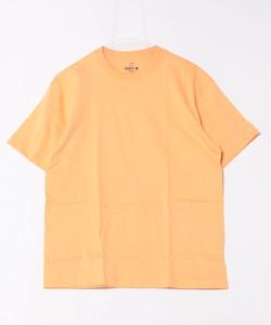 Футболка унисекс, плотная, однотонная HANES Beefy, светло-оранжевый