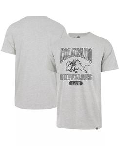 Футболка мужская Heather Grey Distressed Colorado Buffaloes 1876 Line Press Franklin '47 Brand