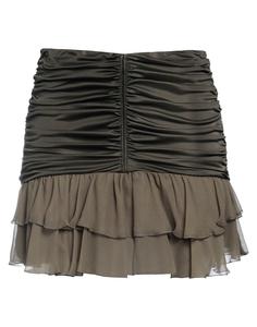 Мини-юбки Blumarine, темно-зеленый