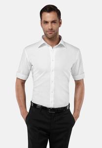 Рубашка Vincenzo Boretti tailliert, белый