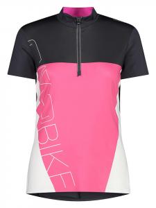 Спортивная футболка CMP Fahrradtrikot, цвет pink/schwarz
