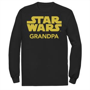 Мужская классическая футболка с логотипом Star Wars Grandpa