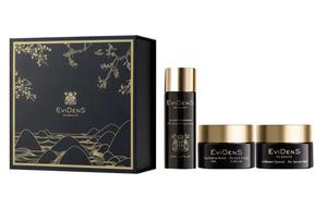 Набор для ухода за кожей из трех средств для увлажнения и восстановления Evidens