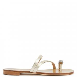 Балетки Giuseppe Zanotti Febe Carre' Giuseppe Zanotti, золотой