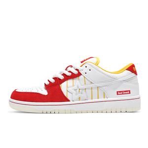 SKBD Низкие нескользящие износостойкие скейтбордские кроссовки Unisex Soul Night RIPSTAR