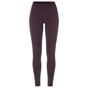 Женские теплые ветрозащитные леггинсы Adv Essence 2 - брюки для бега Craft, Dark Plum