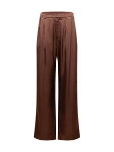 Брюки свободного кроя A LOT LESS Eve, Chocolate