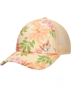 Женская оранжевая регулируемая кепка Heritage Mashup Trucker Billabong