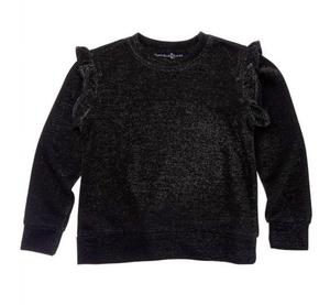 Детский свитер Comet с блестками в черном цвете Duffield Lane