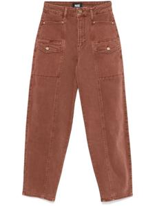 PAIGE брюки карго Alexis, коричневый