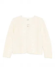 Кардиган, украшенный пайетками Bode, нейтральный