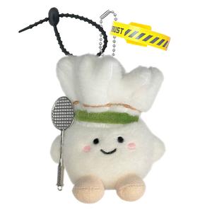 Милый бадминтонный кулон в виде головы куклы плюш высота 13см AIZIYUO