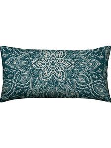 Наволочка из тонкой фланели синего цвета Erwin Müller, 40 x 80 см