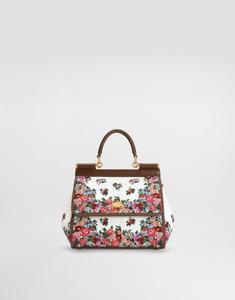 Сумка Sicily среднего размера с вышивкой DOLCE & GABBANA, мультиколор