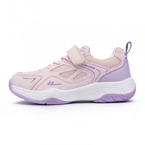 WARRIOR Амортизирующие противоскользящие дышащие низкие бадминтонные кроссовки женские розовые, цвет Pink