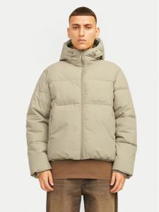 Пуховик стандартного кроя Jack&Jones, серый