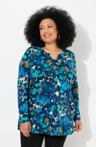 Туника Ulla Popken, темно-синий