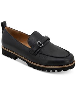 Женские лоферы с пряжкой Eugene Lug Bit на плоской подошве Gentle Souls, черный