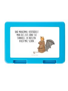 Mr. & Mrs. Panda Ящик для хранения, на котором изображена летучая мышь, с надписью белым цветом