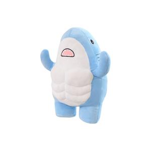 Плюшевая кукла Muscle Shark высотой 35см/45см MDH, синий