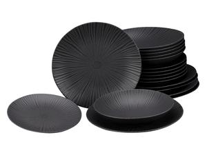 Creatable Набор столовых приборов, цвет антрацит, Везувий, 18 предметов