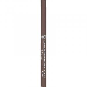 Стойкая подводка для глаз 02 коричневого цвета RIVAL loves me, 0,3 g