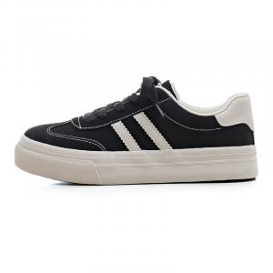 RENBEN Износостойкие и легкие низкие парусиновые туфли женские черные