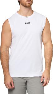 BOSS мужская теннисная майка Performance, White Gloss