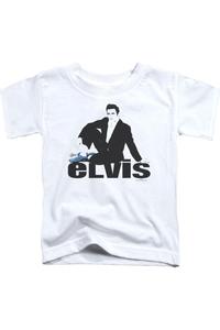 Футболка с коротким рукавом Elvis Presley Blue Suede для детей Gildan