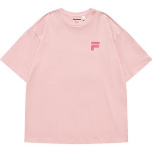 Футболка унисекс розовая Fila Fusion, розовый