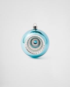 Стеклянные рождественские украшения Prada, светло-голубой