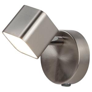 Настенный светильник searchlight Quad, сталь - серебро