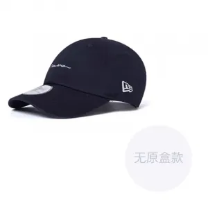 New Era Хлопковая бейсболка унисекс темно-синяя, Navy Blue
