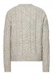 Тонкий вязаный свитер Ragwear Sweater, цвет ecru/mottled beige