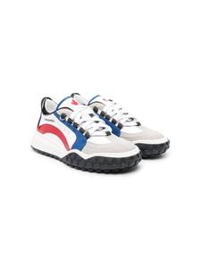 Dsquared2 кроссовки со вставками, белый