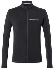 Лонгслив super.natural Merino, черный