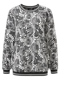 Толстовка Aniston SELECTED, черный