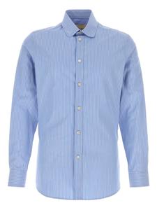 Полосатая рубашка на пуговицах Valentino Garavani, синий