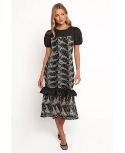 Женское миди-платье Пейтон Petal and Pup, Black