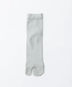 Полупрозрачные цветные носки-таби из люрекса Tricot, цвет 94L.Gray