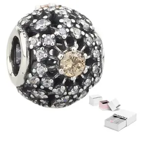 Pandora Zircon 925 Silver Jewelry Accessories Unisex Silver