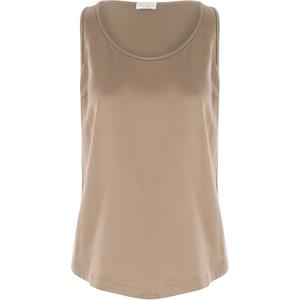 Топ с вырезом-лодочкой Monili Brunello Cucinelli, хаки