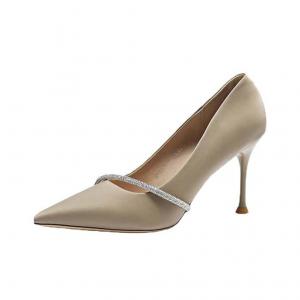 UMEK Стройные каблуки на высоком каблуке женские хаки, цвет Khaki