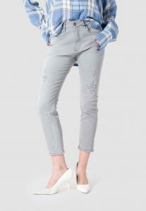 Джинсы облегающего кроя Elias Rumelis, серый