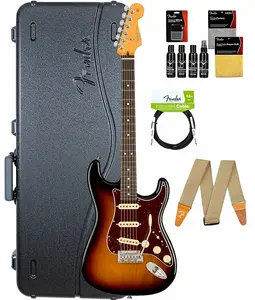 Fender American Professional II Stratocaster - 3-цветный санберст с набором для чистки